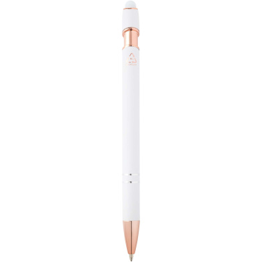 Logo trade advertising product photo of: Nanna ballpoint pen with rose gold finish (black ink)