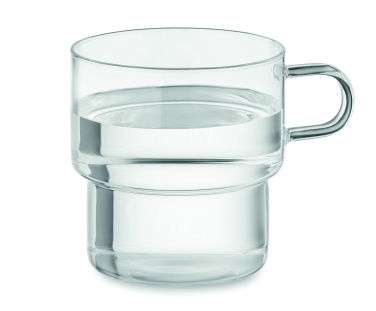 Logo trade promotional giveaways picture of: High borosilicate glass 300 ml