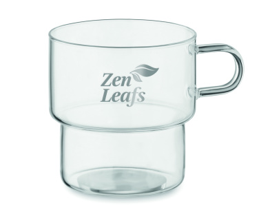 Logo trade promotional merchandise image of: High borosilicate glass 300 ml