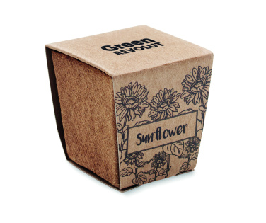 Logotrade advertising products photo of: Sunflower growing kit