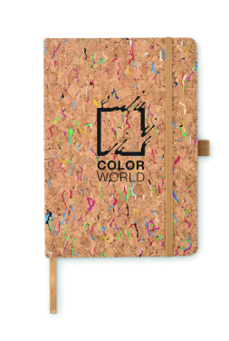 Logotrade advertising products photo of: A5 cork coloured notebook