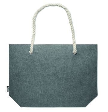Logotrade corporate gift image of: RPET felt beach bag
