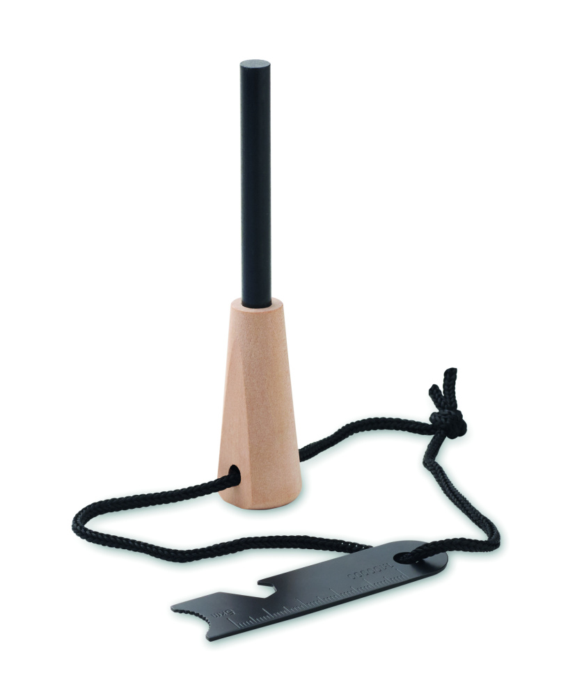 Logo trade advertising products image of: Pine wood fire starter tools