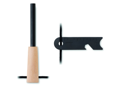 Logotrade promotional item picture of: Pine wood fire starter tools
