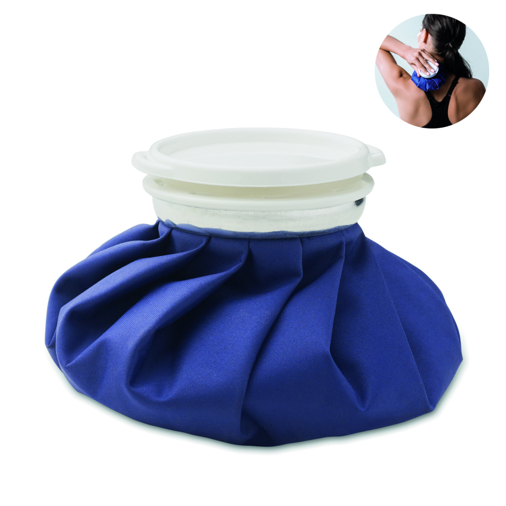 Logo trade promotional giveaway photo of: Reusable polyester ice pack