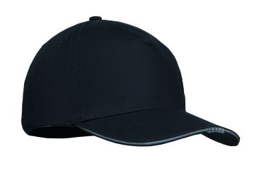 Logo trade promotional items picture of: 5 panel LED cotton cap 220gr/m²