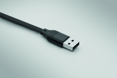 Logotrade promotional gifts photo of: 60W cable keyring recycled ABS