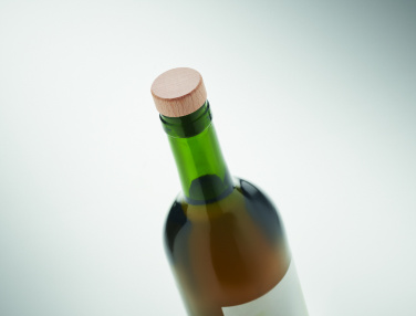 Logo trade corporate gifts image of: Beech wood bottle stopper
