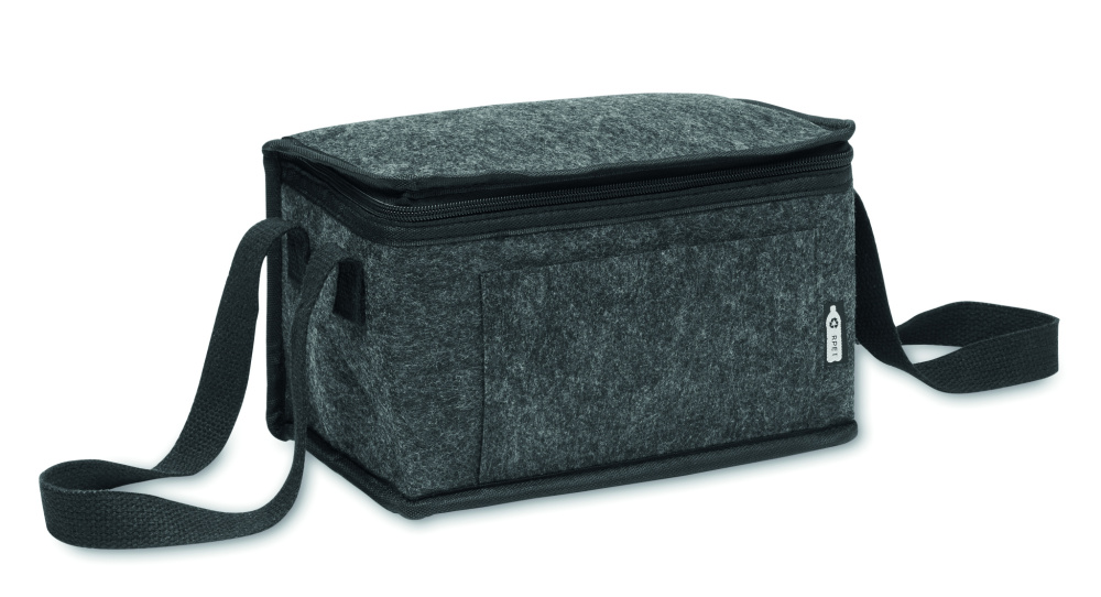 Logotrade corporate gift picture of: RPET felt cooler bag