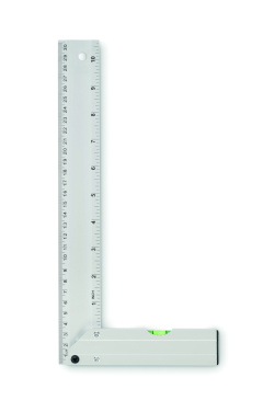 Logo trade promotional giveaway photo of: Aluminium level ruler 30 cm