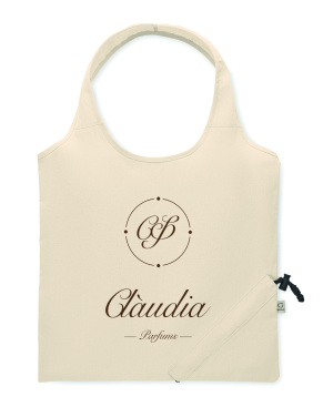 Logo trade promotional merchandise photo of: Foldable shopping bag 140 gr/m²