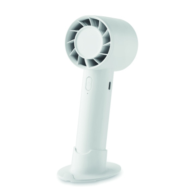 Logo trade promotional products picture of: Small portable fan 2000 mAh