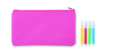 Logotrade promotional product image of: Pencil case with markers