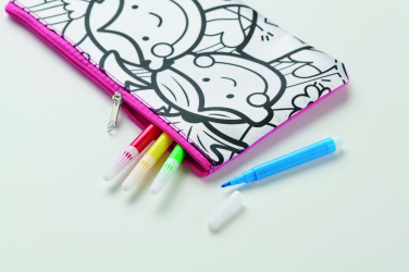 Logotrade promotional merchandise picture of: Pencil case with markers