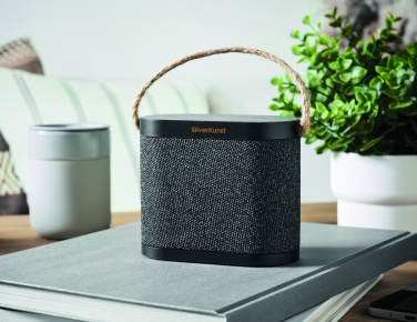 Logo trade promotional product photo of: 15W wireless charger speaker