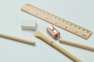 Logo trade promotional merchandise image of: Paper tube stationery set