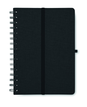 Logo trade corporate gift photo of: A5 notebook with phone holder