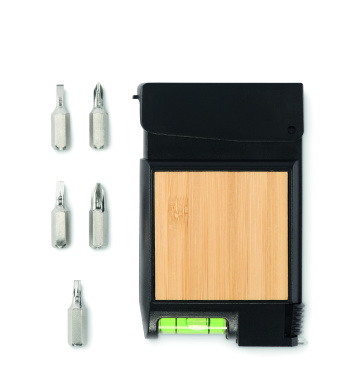 Logo trade promotional products image of: Multifunctional measuring tape