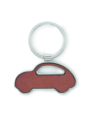Logotrade promotional product image of: Car shaped key ring