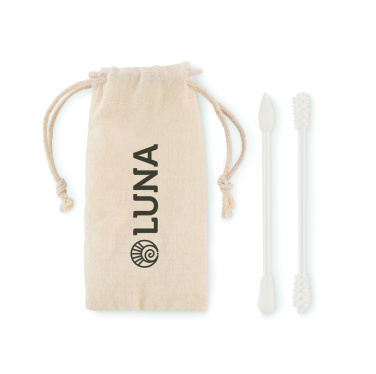 Logo trade promotional giveaways image of: Reusable swabs set