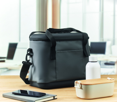 Logo trade promotional merchandise picture of: Tarpaulin cooler bag 40L