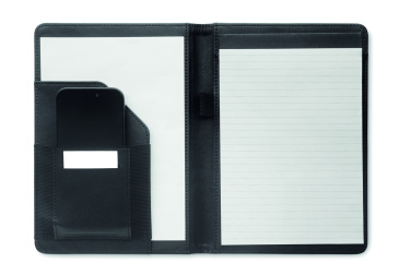 Logo trade advertising products image of: A5 portfolio 300D RPET
