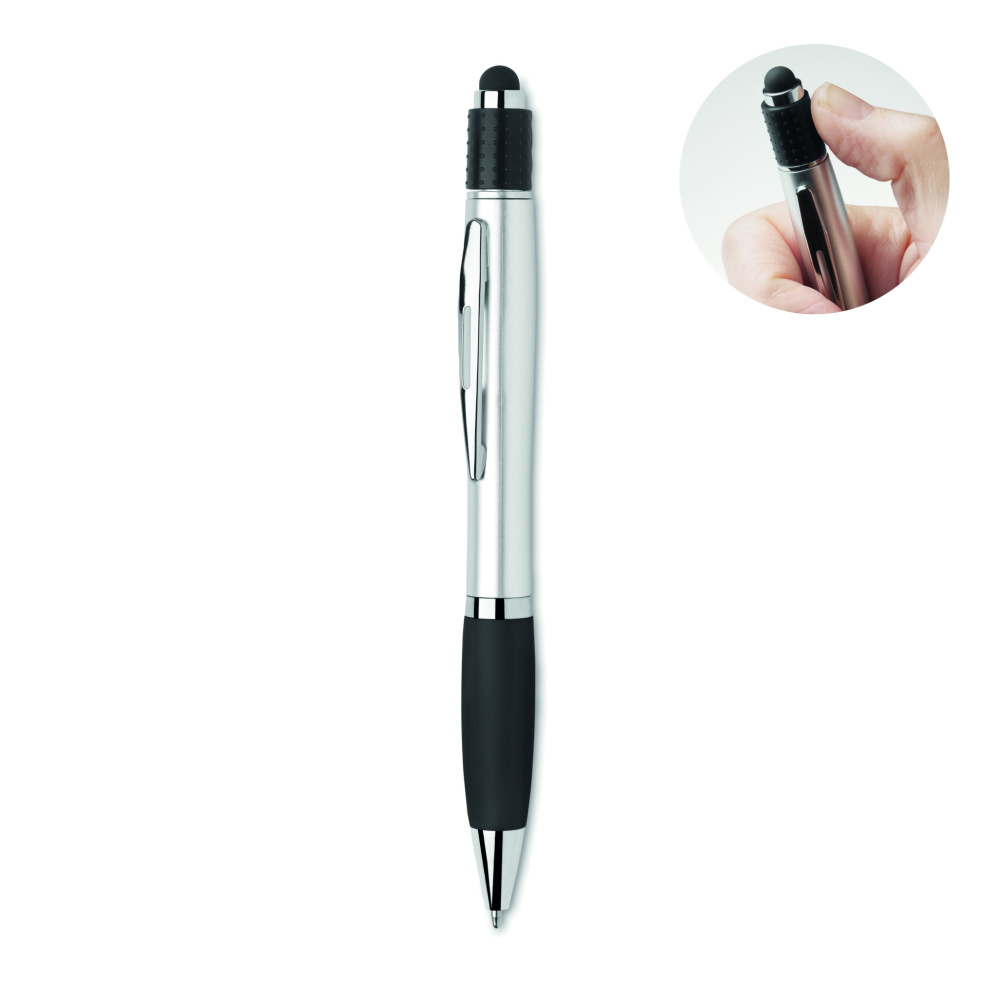 Logo trade corporate gifts picture of: Stylus spinner pen