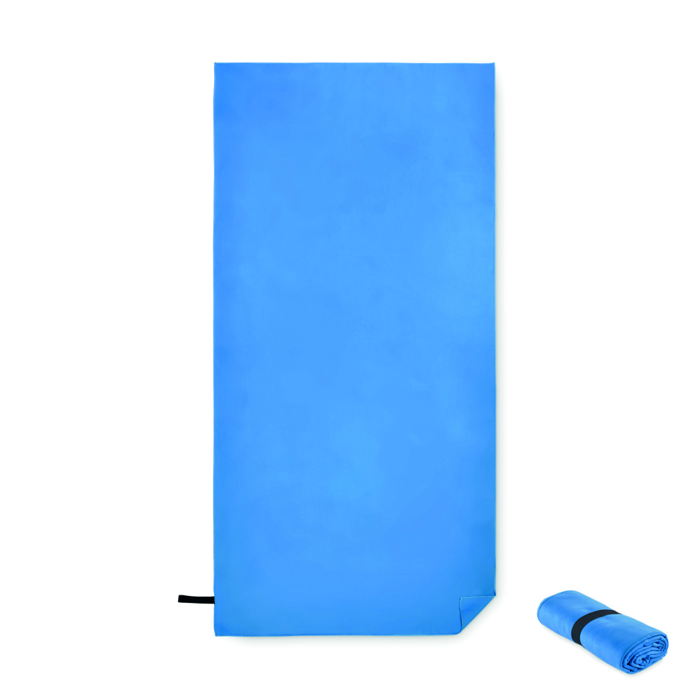 Logo trade corporate gifts picture of: Double sided microfibre towel