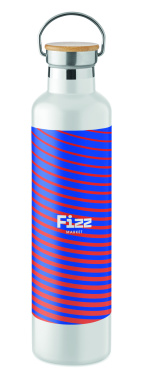 Logo trade promotional merchandise picture of: Double wall flask 1L