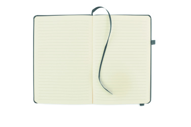 Logo trade advertising product photo of: Recycled Leather A5 notebook