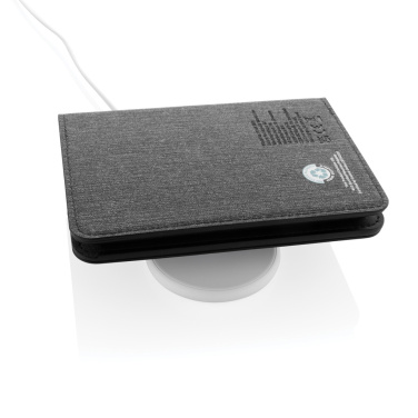 Logo trade corporate gifts image of: Trackmate RCS rpolyester passport holder worldwide locating