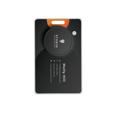 Logotrade promotional items photo of: Findit RCS rplastic ultra-thin finder card rechargeable