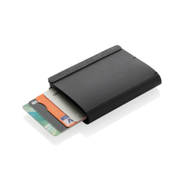 Logotrade promotional item picture of: Seekcard RCS rpolyester card wallet with worldwide locating