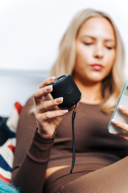 Logo trade business gifts image of: Urban Vitamin Oceanside RCS recycled plastic 3W speaker