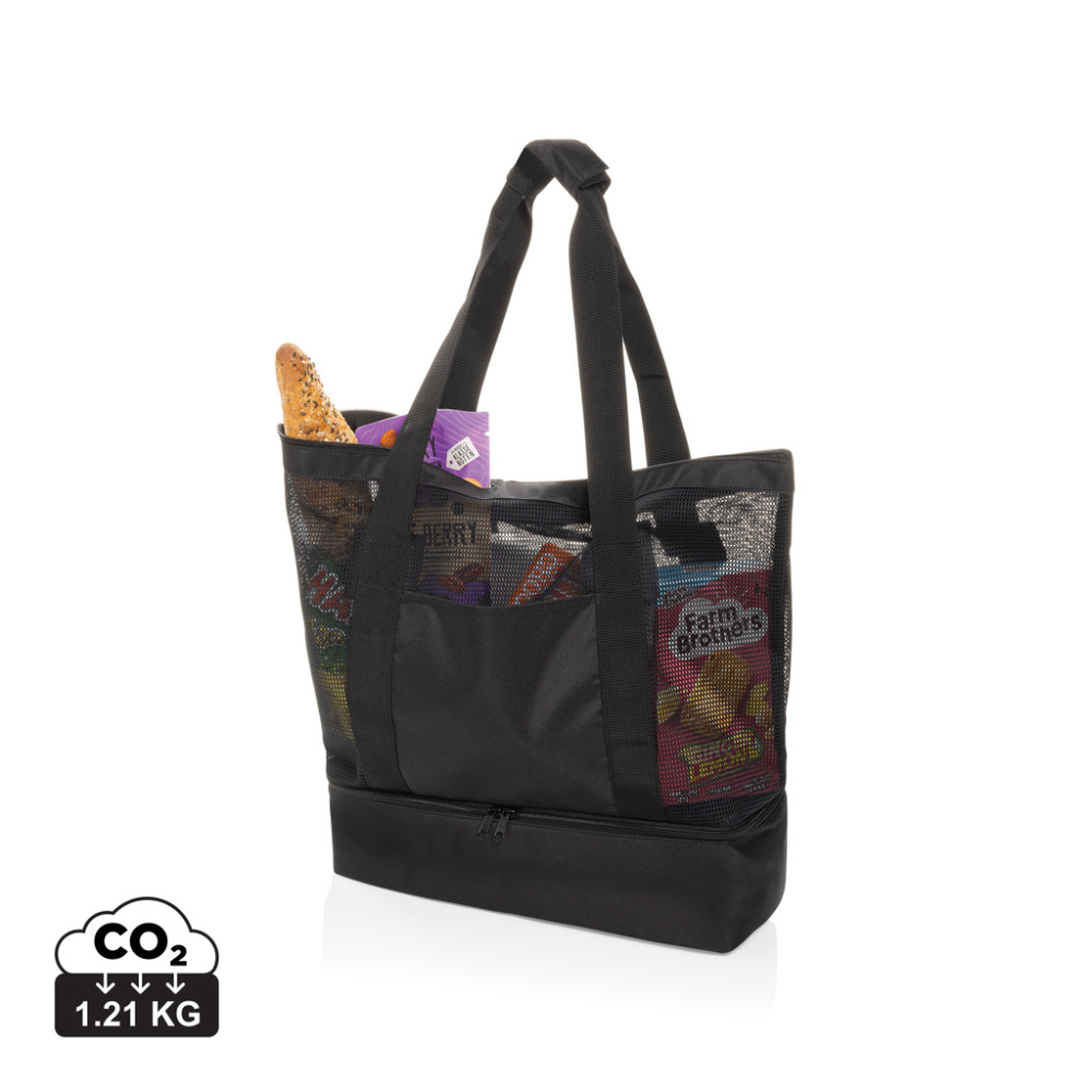 Logo trade promotional item photo of: Iqlo Aware™ RPET 2-in-1 cooler tote