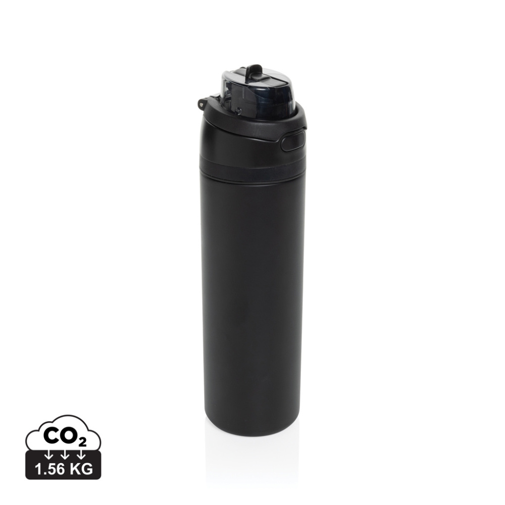 Logo trade promotional products image of: Omni Sip RCS certified re-steel lockable bottle 700ml