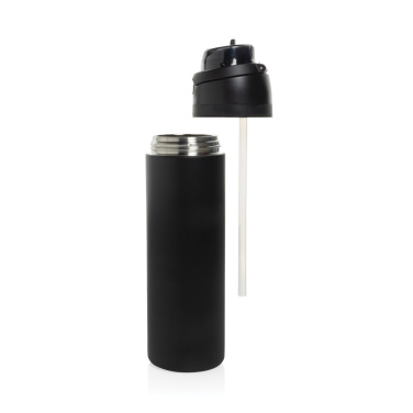 Logo trade promotional merchandise picture of: Omni Sip RCS certified re-steel lockable bottle 700ml