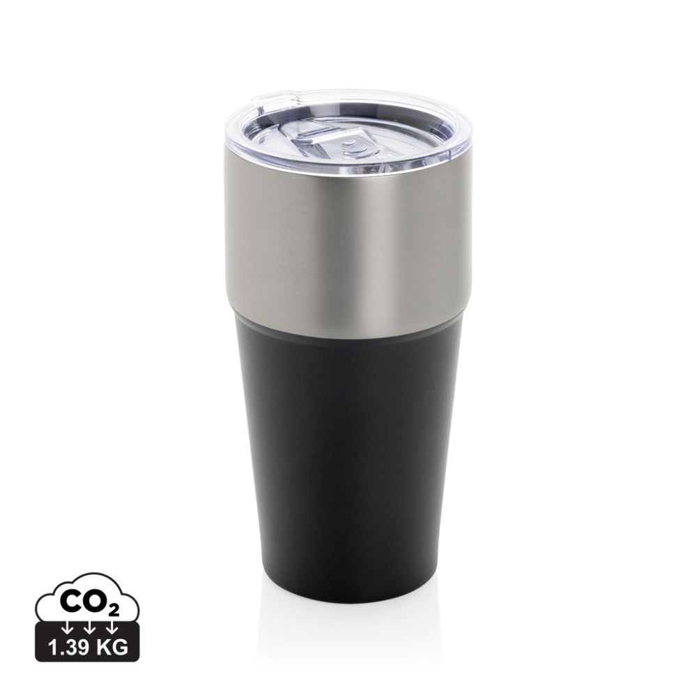 Logotrade promotional merchandise picture of: Fluid RCS certified recycled steel tumbler 500ml