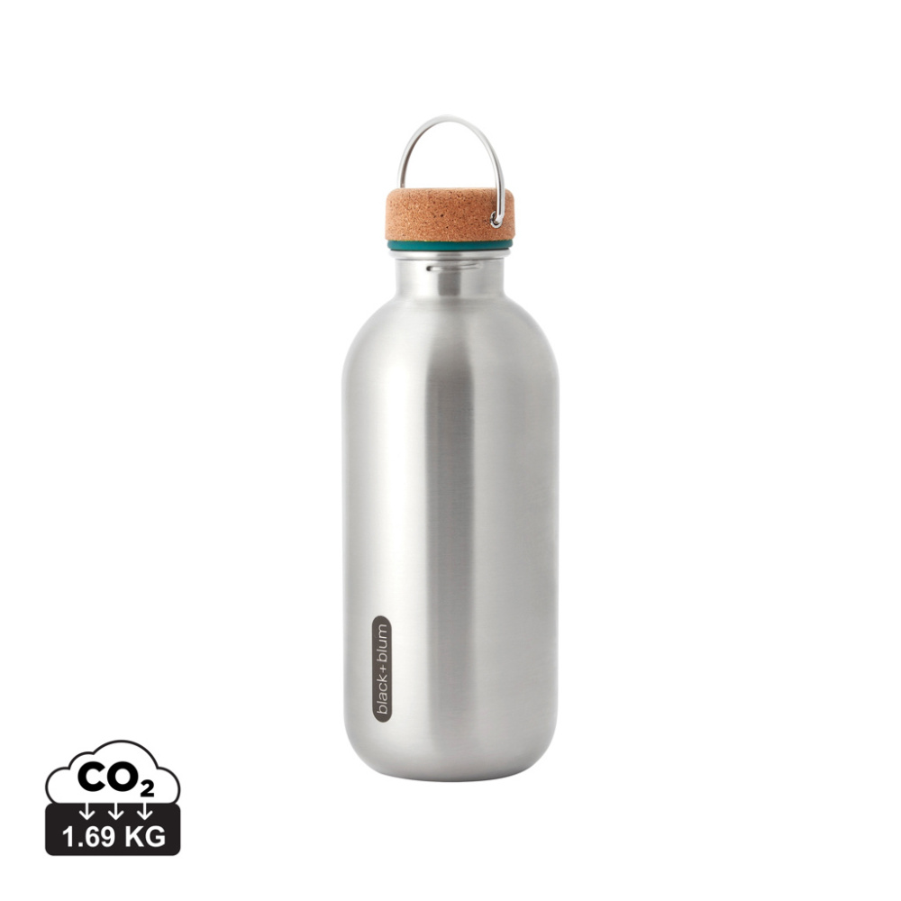 Logo trade corporate gift photo of: Black+Blum Steel Water Bottle 600ml