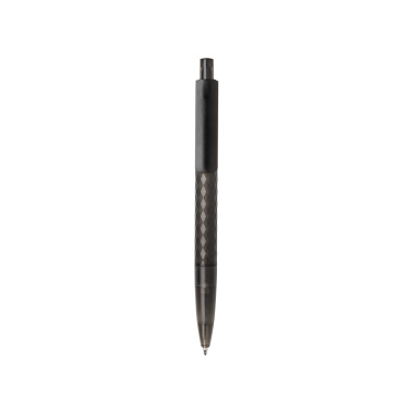 Logo trade promotional products image of: X3 GRS recycled PC plastic pen frosted