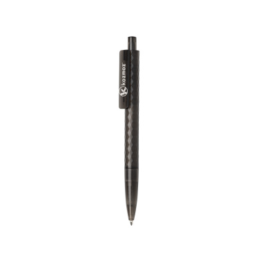 Logo trade business gift photo of: X3 GRS recycled PC plastic pen frosted