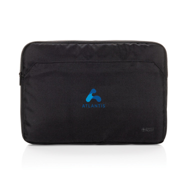 Logotrade promotional item picture of: Swiss Peak Aware™ RPET Essential 15.6 inch laptop sleeve