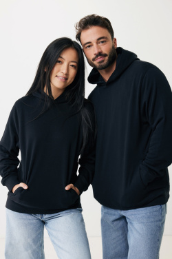 Logo trade advertising product photo of: Iqoniq Yengo recycled cotton hoodie with sidepockets