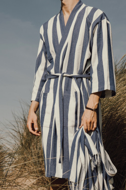 Logotrade promotional products photo of: VINGA Ornos GRS recycled cotton hammam towel