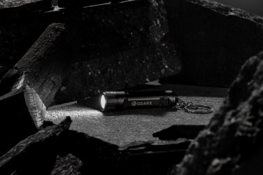 Logotrade promotional giveaways photo of: Gear X rechargeable ultra bright keychain torch