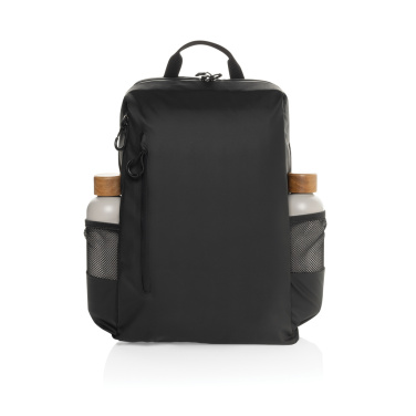 Logo trade promotional items picture of: Lima Aware™ RPET water resistant 15.6 laptop backpack