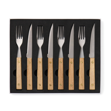 Logotrade promotional gift image of: VINGA Paso 8 pcs bbq cutlery set