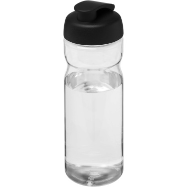 Logo trade promotional product photo of: H2O Active® Eco Base 650 ml flip lid sport bottle
