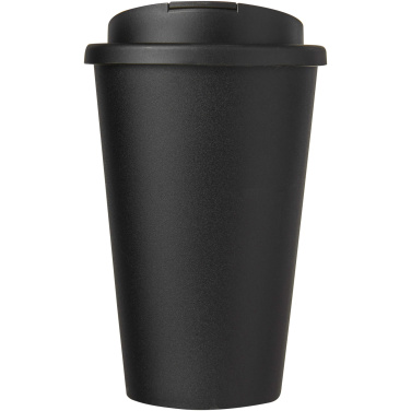 Logotrade advertising product picture of: Americano® Eco 350 ml recycled tumbler with spill-proof lid