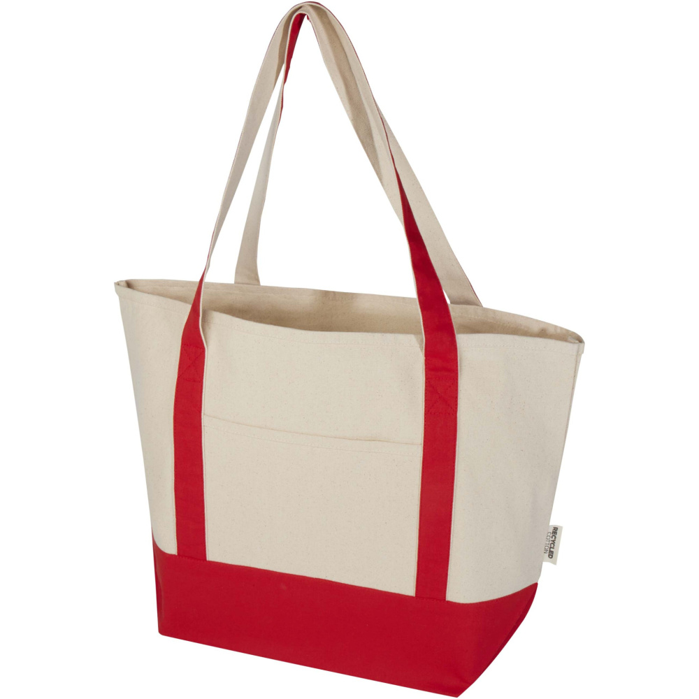 Logo trade advertising products picture of: Sam 320 g/m² GRS recycled cotton tote bag